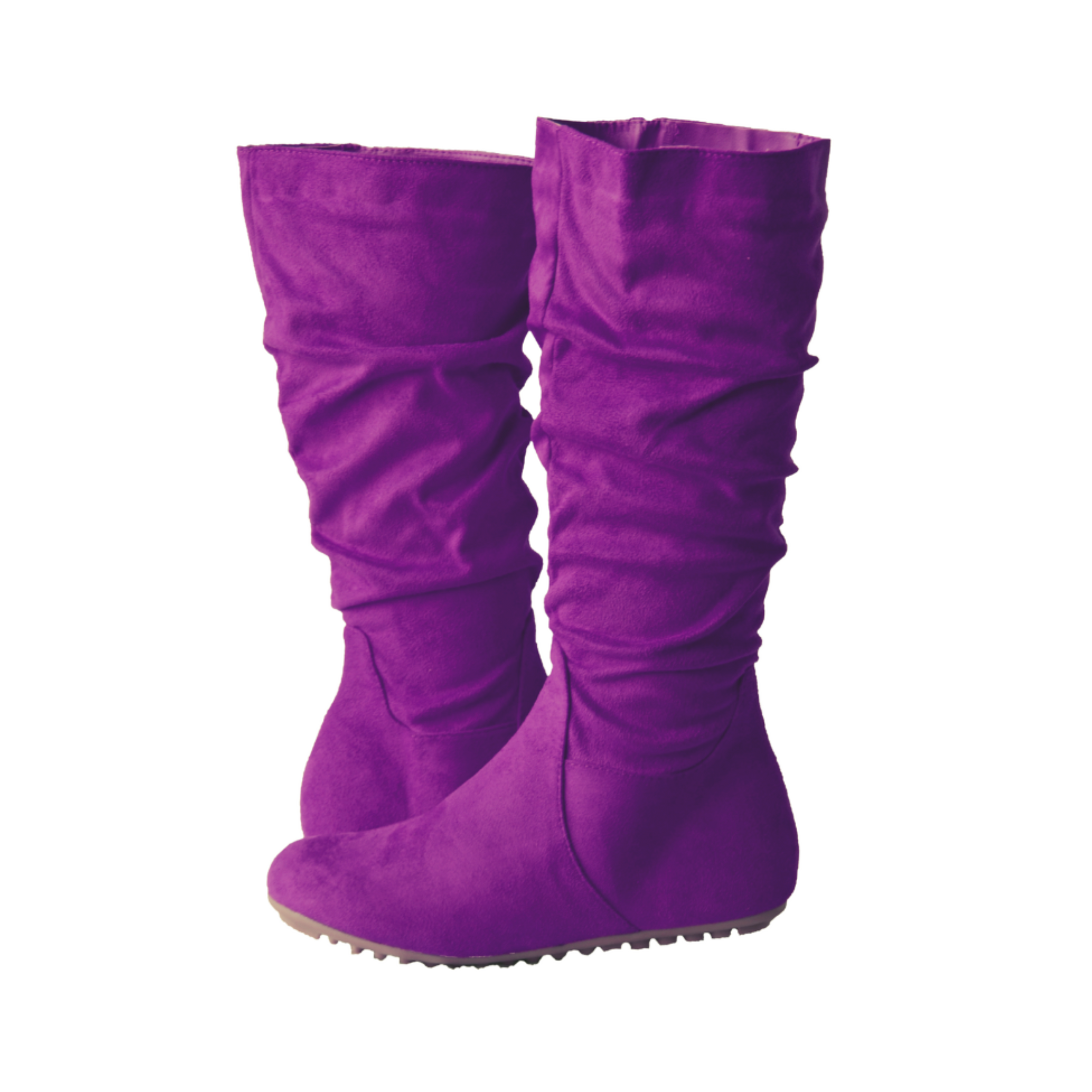 Sidekick Calf-High Boot - Light Purple