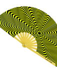 UV Reactive Neon Stranger Danger Folding Hand Fan