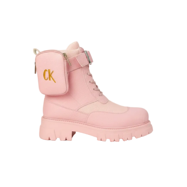 Combat Boots Pink