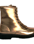 Baddie Combat Boots - Copper