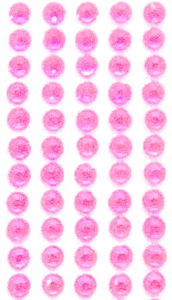 Pink Self Adhesive Face and Body Gems