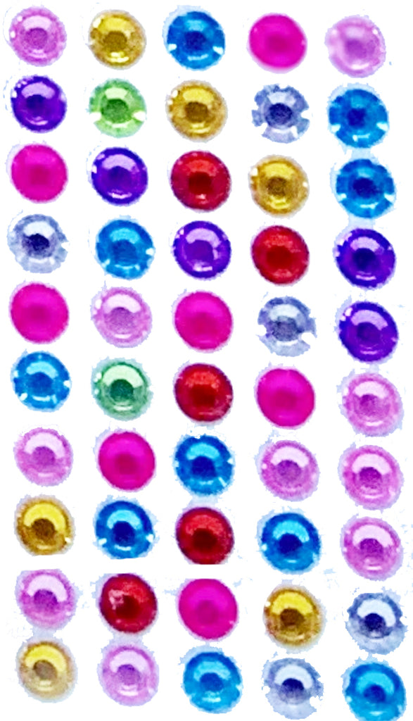 Multicoloured Adhesive Gems From 1.00 GBP