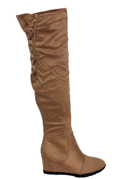 Sasha Fierce - Thigh High Wedge Carnival/Festival Boots | Carnival ...