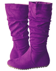 Sidekick - Women's Comfortable Carnival Boots - Purple